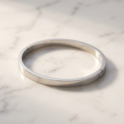 Jonc Argent Minimaliste